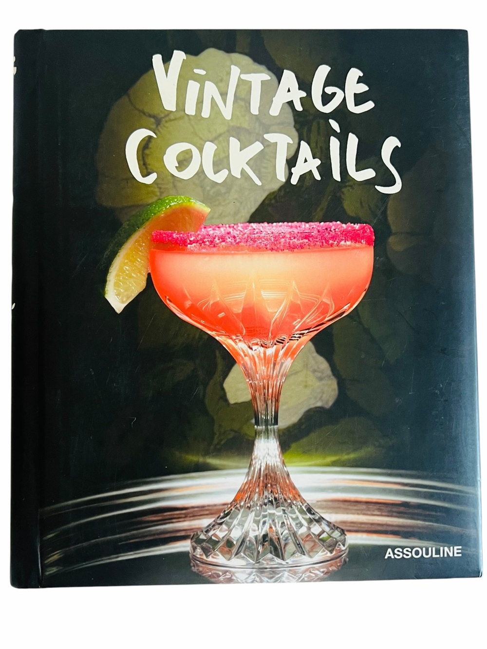 Assouline Vintage Cocktails Spiral Hardcover Book